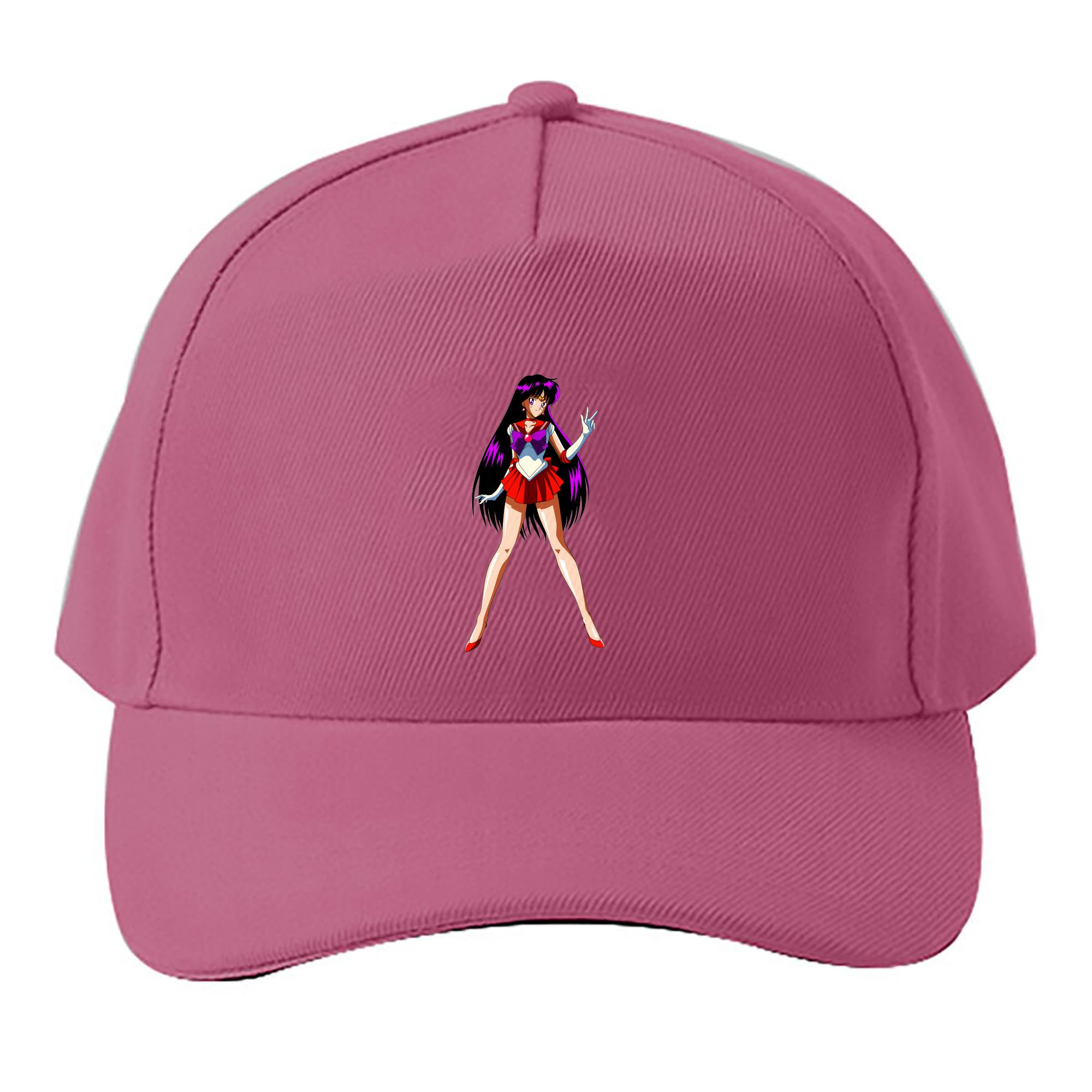 （画像用） 美少女戦士セーラームーン 火野レイ ひの レイ Sailor Moon Hino Rei （セーラーマーズ,Sailor Mars） ベースボールキャップ 綿100％ 男女兼用 帽子 スポーツ